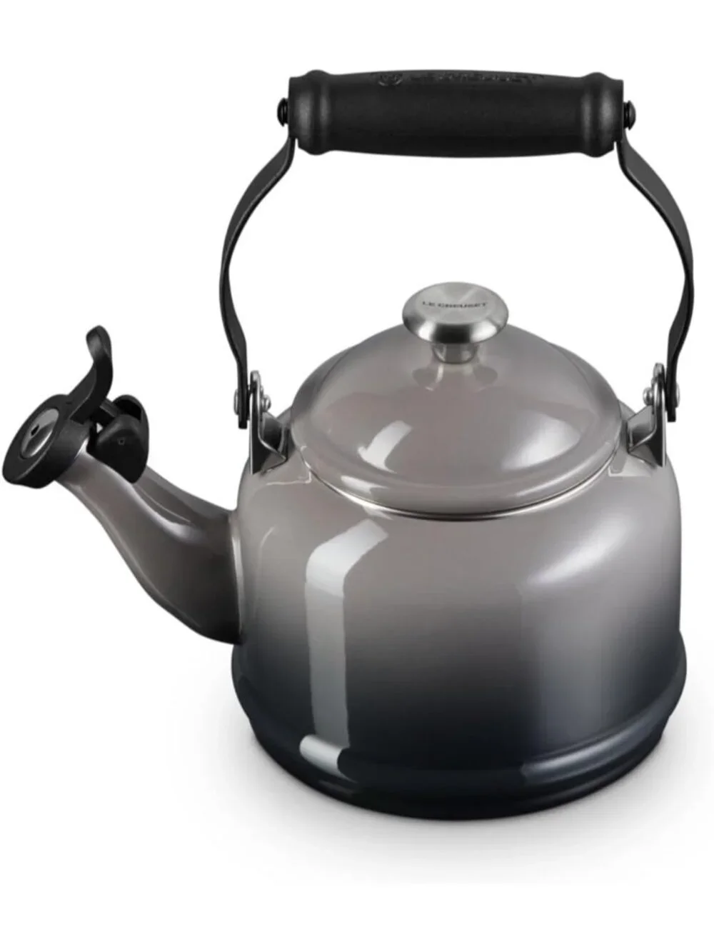 Oyster Enamel Steel Demi Teakettles 1.25 Quart Stainless steel Pot For Kitchen